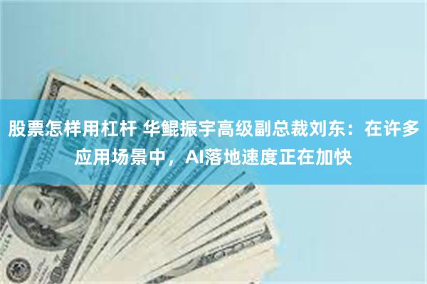 股票怎样用杠杆 华鲲振宇高级副总裁刘东：在许多应用场景中，AI落地速度正在加快