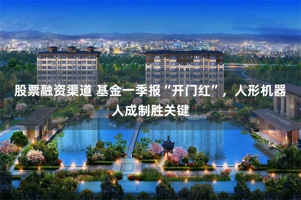 股票融资渠道 基金一季报“开门红”，人形机器人成制胜关键