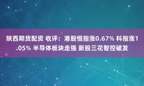 陕西期货配资 收评：港股恒指涨0.67% 科指涨1.05% 半导体板块走强 新股三花智控破发