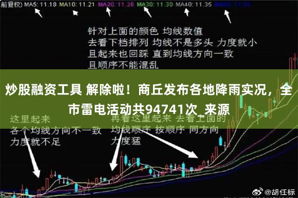 炒股融资工具 解除啦！商丘发布各地降雨实况，全市雷电活动共94741次_来源